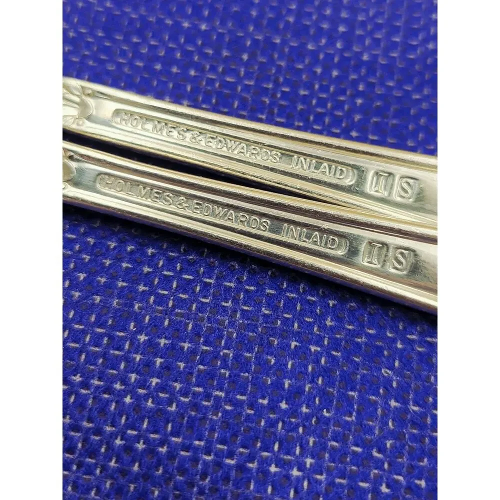 Holmes & Edwards International Silver 1938 Danish Princess Dinner Fork Set of 2